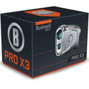 Bushnell Pro X3 GPS Range Finder - Silver