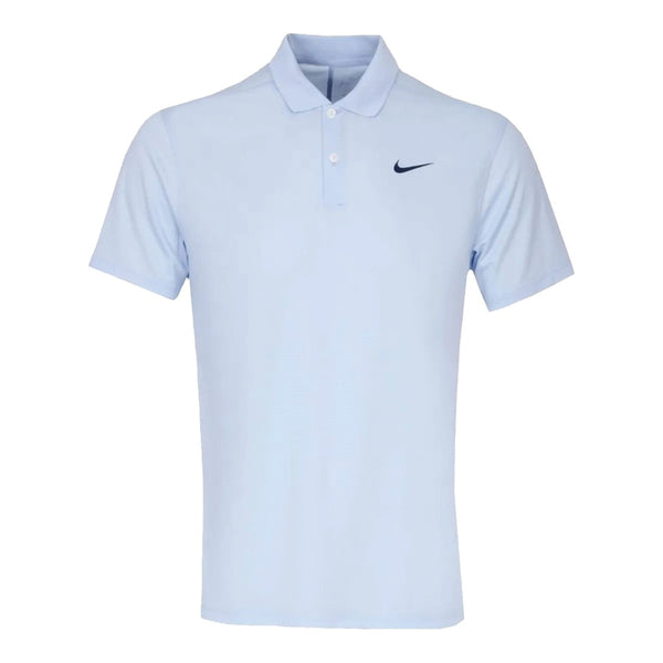 Nike Dri-Fit Victory Solid Polo Shirt - Hydrogen Blue/Obsidian