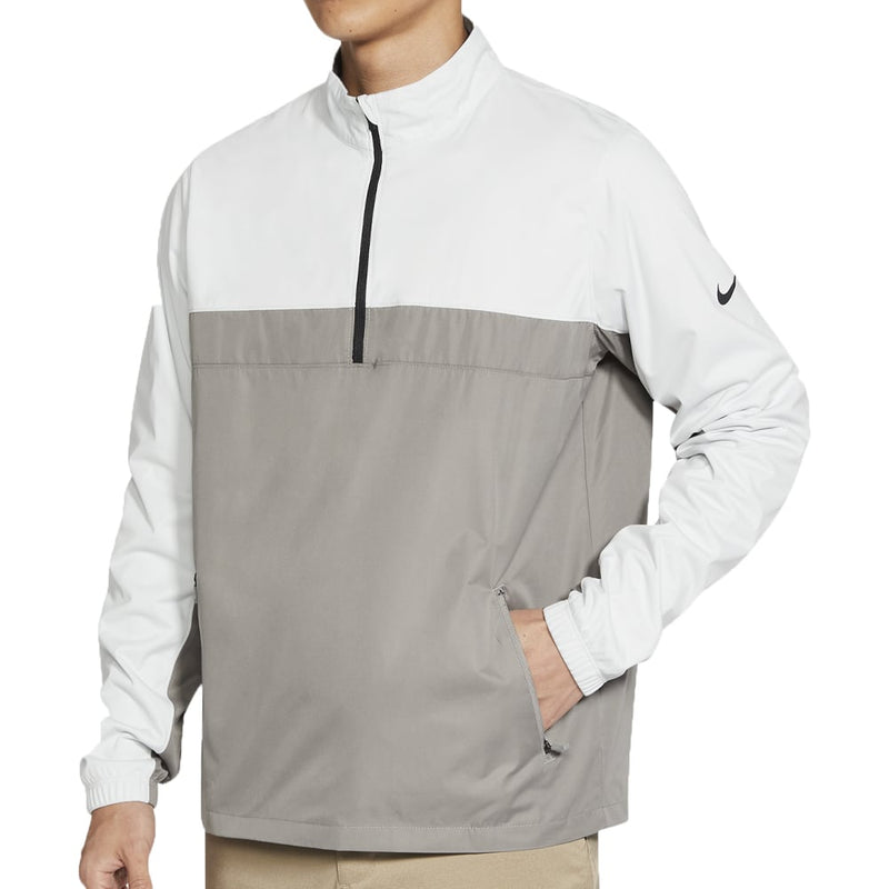 Nike Shield Victory 1/2 Zip Golf Wind Jacket - Photon Dust/Dust/Black