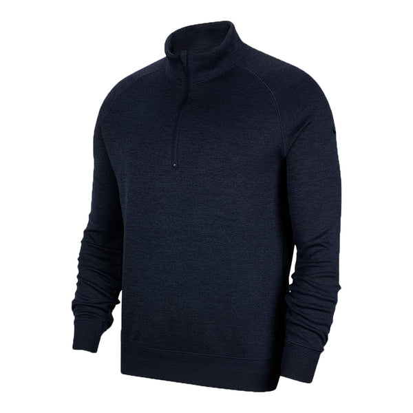 Nike Dri-Fit Player Half Zip Long Sleeve Top - Obsidian/Black