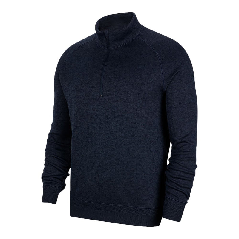Nike Dri-Fit Player Half Zip Long Sleeve Top - Obsidian/Black