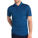 Calvin Klein Shadow Stripe Polo Shirt - Ocean Marl