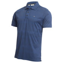 Calvin Klein Shadow Stripe Polo Shirt - Ocean Marl