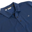 Calvin Klein Shadow Stripe Polo Shirt - Ocean Marl