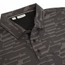 Calvin Klein Aztec Polo Shirt - Charcoal