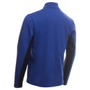 Calvin Klein Embossed Half Zip Insul-Lite Pullover - Blue/Black