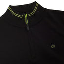 Calvin Klein Monaco Sweater - Black/Lime