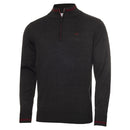 Calvin Klein Monaco Sweater - Charcoal Marl/Red