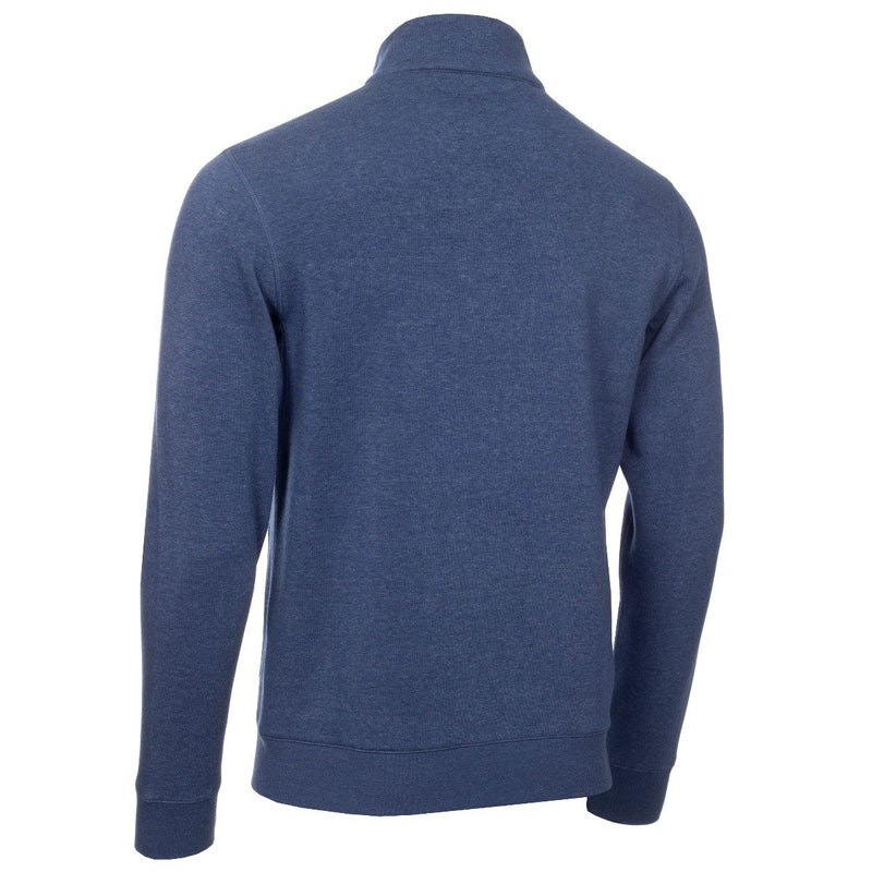 Calvin Klein Columbia Full Zip Sweater - Denim Marl