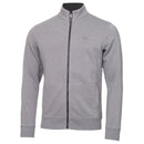 Calvin Klein Columbia Full Zip Sweater - Silver Marl