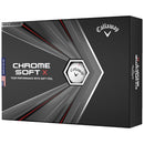 Callaway Chrome Soft X Golf Balls - White - 12 Pack