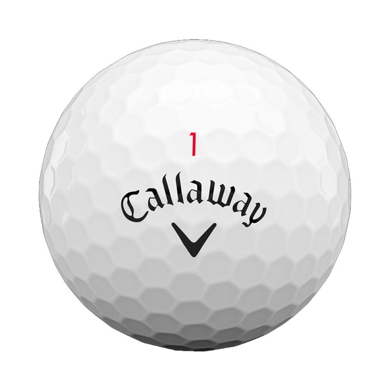 Callaway Chrome Soft X Golf Balls - White - 12 Pack