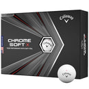 Callaway Chrome Soft X Golf Balls - White - 12 Pack