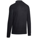 Callaway 1/4 Zip Blended Merino Pullover - Black Ink