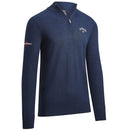 Callaway 1/4 Zip Blended Merino Pullover - Navy Blue