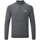 Callaway 1/4 Zip Blended Merino Pullover - Steel Heather