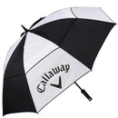 Callaway 60" Double Canopy Clean Logo Umbrella - Black/White