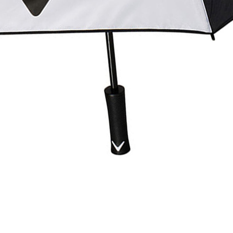 Callaway 60" Double Canopy Clean Logo Umbrella - Black/White