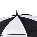 Callaway 60" Double Canopy Clean Logo Umbrella - Black/White