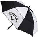 Callaway 60" Double Canopy Clean Logo Umbrella - Black/White