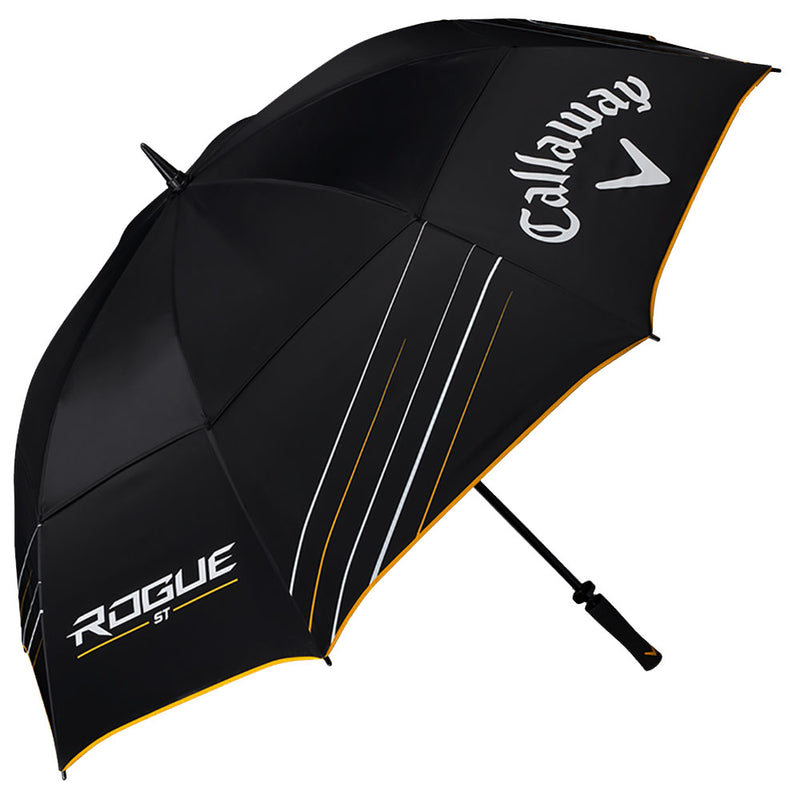Callaway 64" Double Canopy Rogue ST Umbrella - Black/White/Gold
