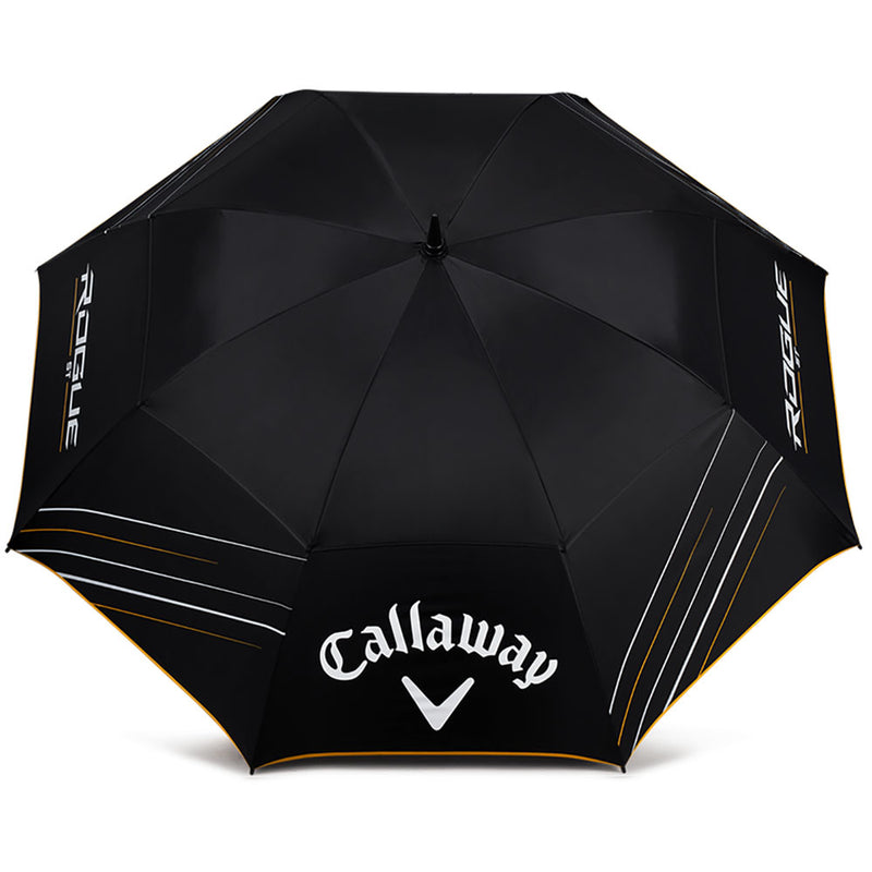 Callaway 64" Double Canopy Rogue ST Umbrella - Black/White/Gold