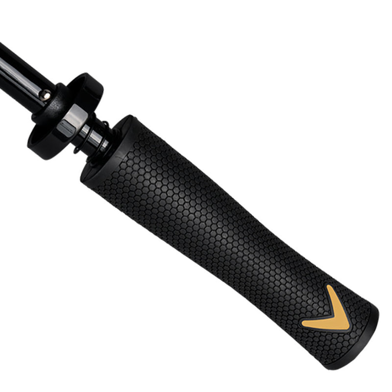 Callaway 64" Double Canopy Rogue ST Umbrella - Black/White/Gold