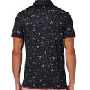 Callaway All Over Chev Geo Polo Shirt - Caviar