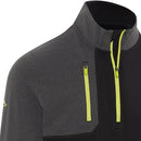 Callaway Aquapel Mixed Media 1/4 Zip Pullover - Caviar