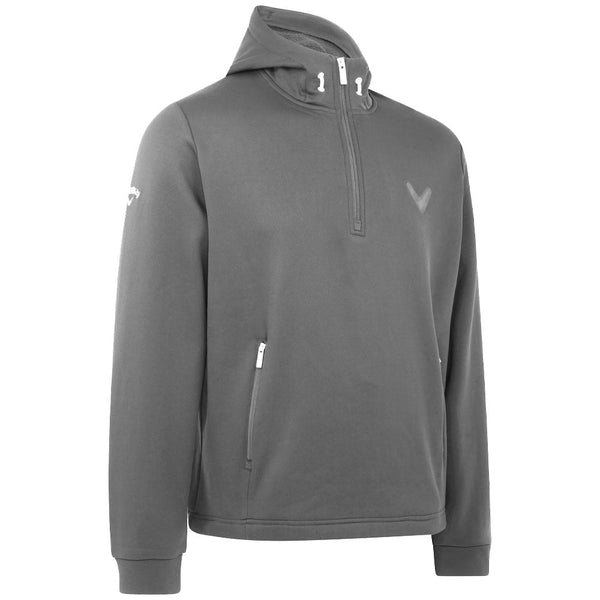 Callaway Swing Tech 1/4 Zip Hoodie - Quiet Shade Heather