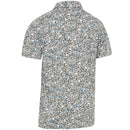 Callaway Artificial Nature Print Polo Shirt - Black Lichen