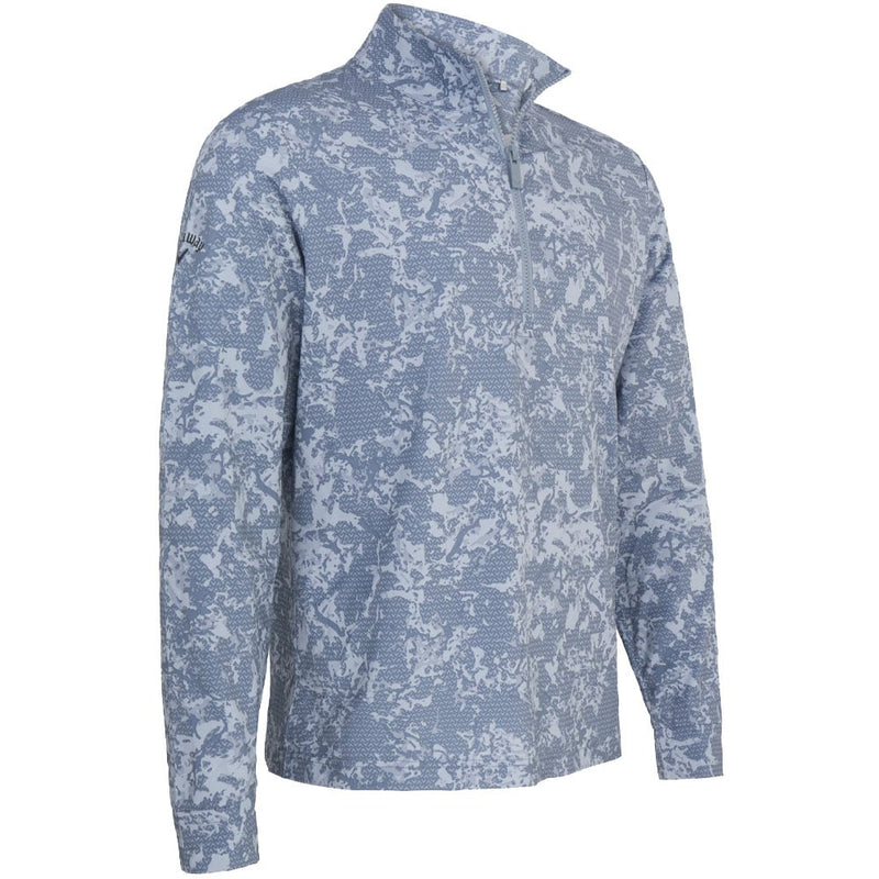 Callaway Camo Print 1/4 Zip Pullover - Flint Stone