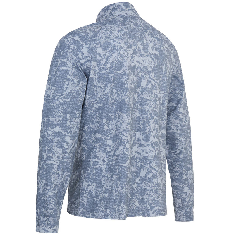 Callaway Camo Print 1/4 Zip Pullover - Flint Stone