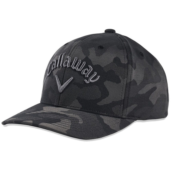 Callaway Adjustable Camo Snapback Cap - Charcoal