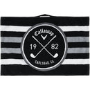 Callaway Cart Towel - Black/White/Charcoal