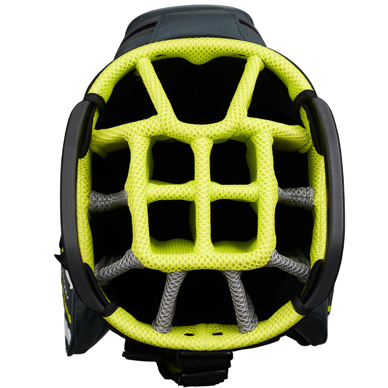 Callaway Chev Dry 14 Waterproof Cart Bag - Charcoal/Yellow