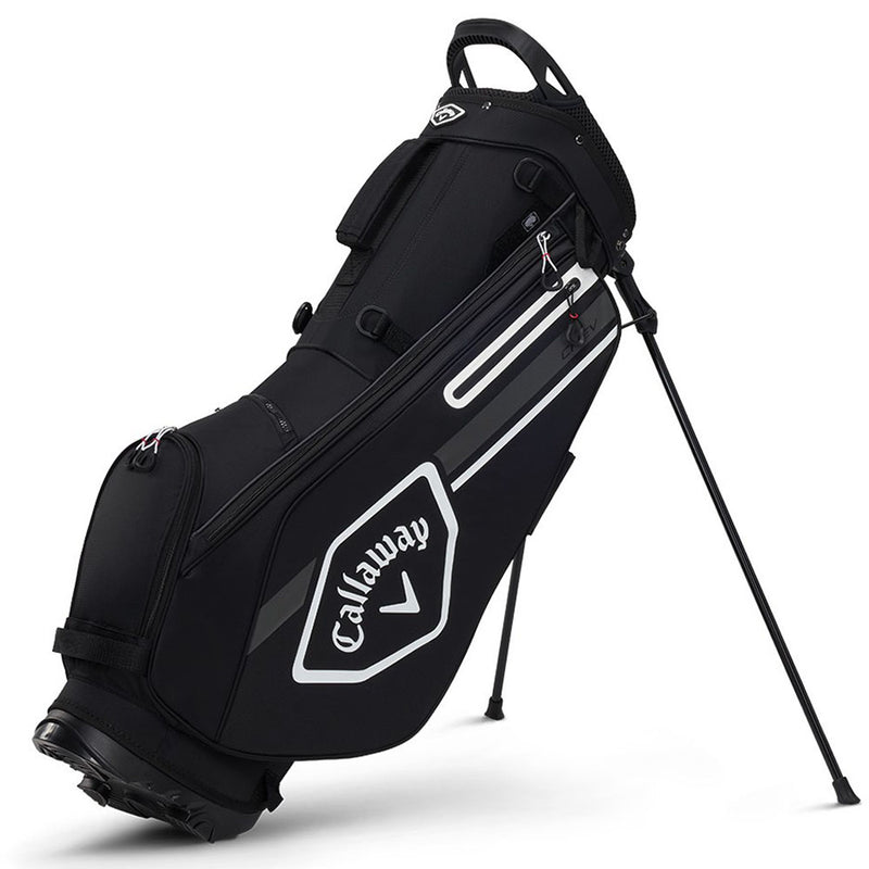 Callaway Chev Stand Bag - Black/Charcoal/White