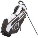 Callaway Chev Stand Bag - Charcoal/White/Orange
