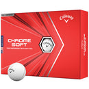 Callaway Chrome Soft Golf Balls - White - 12 Pack