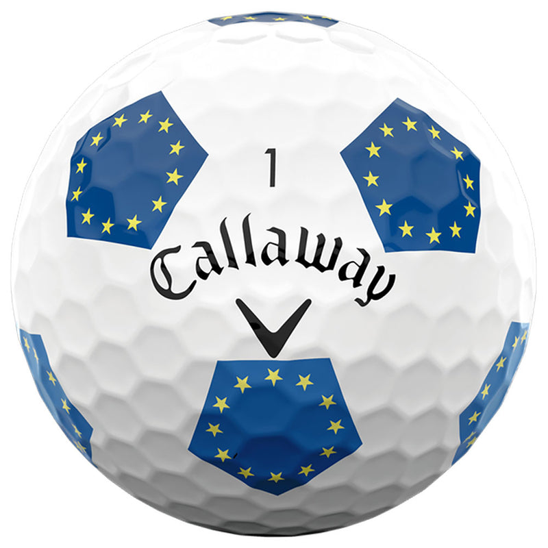 Callaway Chrome Soft Truvis - Ryder Cup EU Limited Edition Balls