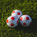 Callaway Chrome Soft Truvis Golf Balls - Red/White - 12 Pack