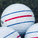 Callaway Chrome Soft X Triple Track Golf Balls - White - 12 Pack