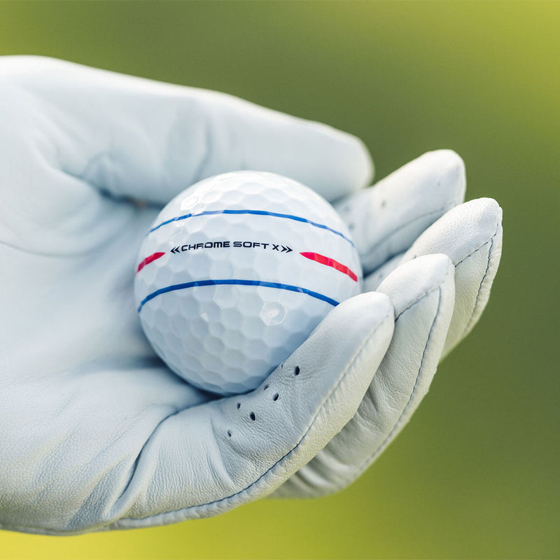 Callaway Chrome Soft X Triple Track Golf Balls - White - 12 Pack