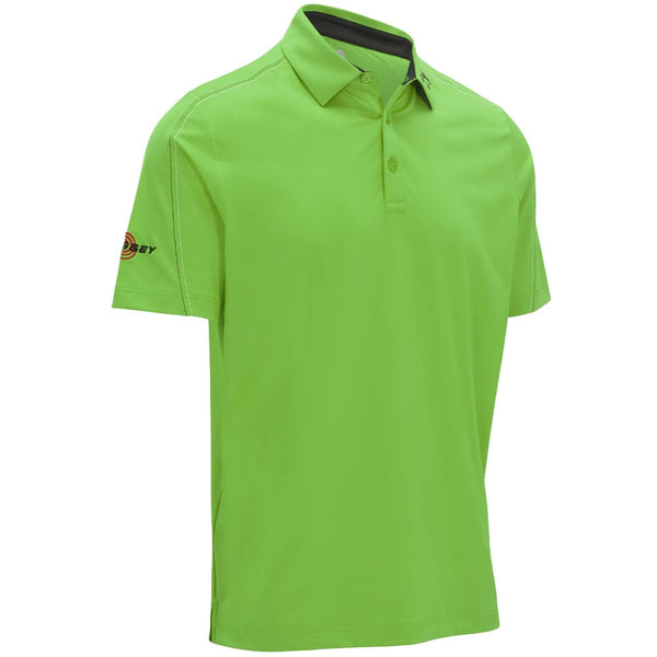 Callaway Contrast Stitch Colour Block Polo Shirt - Summer Green