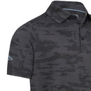 Callaway Digital Camo Jacquard Polo Shirt - Black Heather