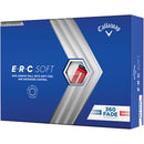 Callaway ERC Soft Triple Track 360 Fade Golf Ball - White - 12 Pack
