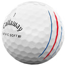 Callaway ERC Soft Triple Track Golf Balls - White - 12 Pack