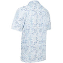 Callaway Geo Print Polo Shirt - Bright White