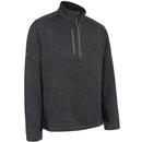 Callaway Heather Eco Stripe Fleece - Black Heather