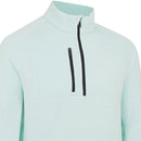 Callaway Heather Striped Fleece - Aruba Blue Heather